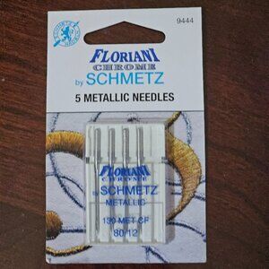 FLORIANI SCHMETZ 4 METALLIC NEEDLES #9444